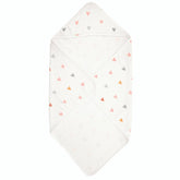Stephan Baby Hearts Hooded Towel