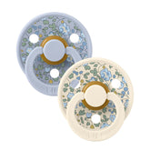 Bibs Liberty Eloise Dusty Blue Pacifier set