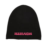 Zeebra kids Hot Pink Text Beanie