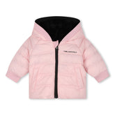 Karl Lagerfeld Rose Baby Girl Reversible Jacket