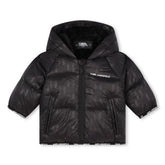 Karl Lagerfeld 30298 Black Puffer Jacket