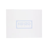 Kenzo Elephant Footie Bib & Hat Gift Set Blue