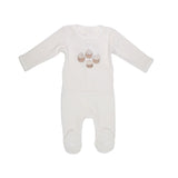 Coton Pompom 2358 Cupcake Boys Footie