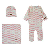 Cream Bebe Ribb Cherry Milk/Cherry 3Pc 3M