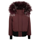 Pramie Girls Burgundy Bomber Jacket 4-16