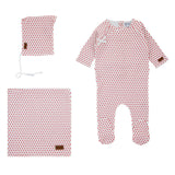 Cream Bebe Beagle Print White/Cherry 3Pc 3M