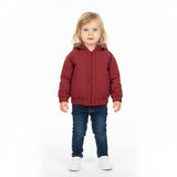 Pramie Red Ribbon Fall Jacket | Chic, Warm & Stylish Seasonal Wear 18M-8