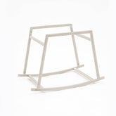Rocking Stand for Standard Baby Moses Basket: White Wood / High