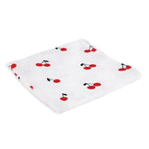 Stephan Baby Cherries Swaddle Blanket