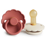 FRIGG Daisy Natural Rubber Pacifier 2-Pack