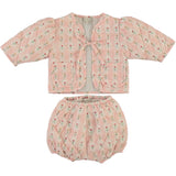 Bebe Organic Bela Baby Set Tulip Checks