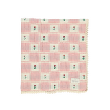 Bebe Organic Bella Special Blanket Mauve Tulip Patchwork