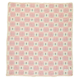 Bebe Organic Bella Special Blanket Mauve Tulip Patchwork