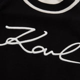 Karl Lagerfeld Kid High Collar Signature Sweater