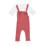 CP 1430 Knot Overall Set Granadine