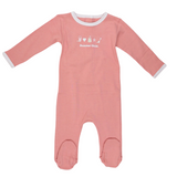 CP 2438 Summer Child Baby Coral Footie