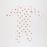 Coton Pompom 2414 All Strawberry Basket Footie