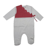 La Mascot SS24 Scalloped Dots Coral