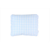 Petite Laure Blue Gingham & waffle Bedding Set