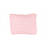 Petite Laure Pink Gingham & waffle Bedding Set