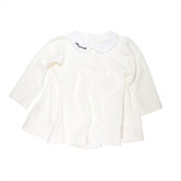 Coton Pompom Ivory Dress Bubble