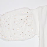 EMC CE2043 Stretch Fleece W Printed Tulle Sweatshirt