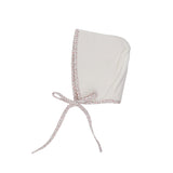 La Mascot 3148 Floral Edge Bonnet Mauve