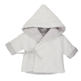 La Mascot 7148 Floral Wrap Jacket Blue