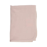 Pudu Ribbed Blanket Pink