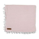 Omnis Pura Pique Blanket Vintage Pink