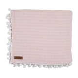 Omnis Pura Pique Blanket Vintage Pink