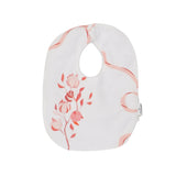 Petite Laure Bib Grid Floral Pink