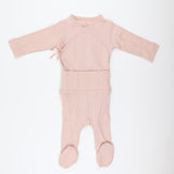 Bebe Organic Bebe 2pc W/ Hat Blush