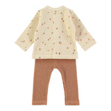 Babyclic Little Fruits Cinnamon Waffled Baby Set