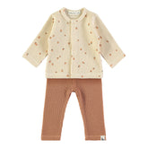 Babyclic Little Fruits Cinnamon Waffled Baby Set