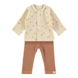 Babyclic Little Fruits Cinnamon Waffled Baby Set