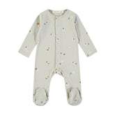 Babyclic Interlock Mini Animals Footie