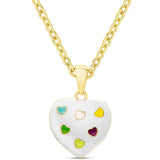 Lily Nily Puffed Heart Pendant