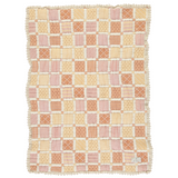 Bebe Organic Mai Baby Blanket Yellow Patchwork