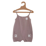 Retrokid Mia French Terry Romper Lavender