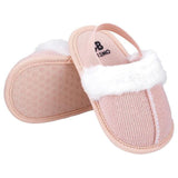 Stephan Baby Fur Baby Slippers Pink