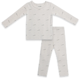 Milk Denmark Motif Sand Ribbed Set