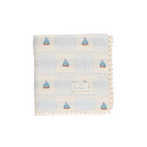Bebe Organic Sailor Special Blanket Boat Patchwork