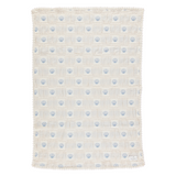 Bebe Organic Blanket Blue Shell Patchwork