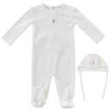 Kipp Garden Party Romper + Hat Pink
