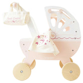 La Toy Van Retro Wooden Doll Pram