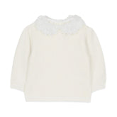 Tartine et Chocolat Pull6 Nacre Cachemire Top