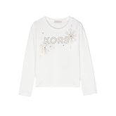 Michael Kors 30142 Offwhite Long Sleeve T-shirt