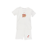 Coton Pompom 2414 Strawberry Basket Short 2Pc
