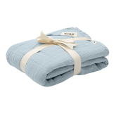 Bibs Muslin Cloth 2pk Blue